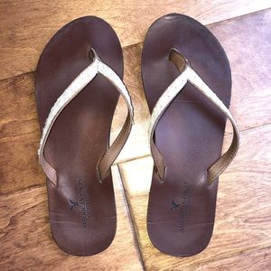 Lace Flip-Flops